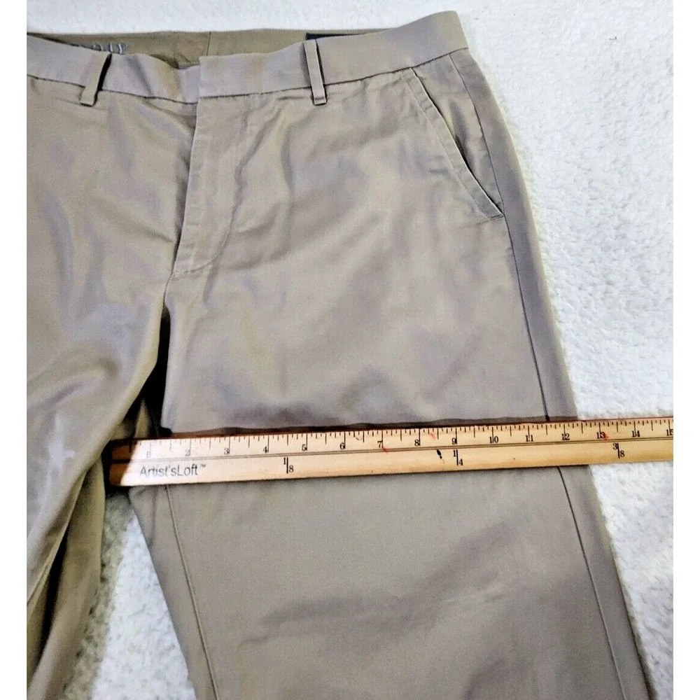 Bonobos Slim Pants Men's 35x32 (Fits‎ 36x32) Beige Weekday Warrior Wednesday